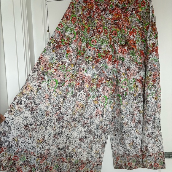 Free People Sugar Magnolia High rise wide leg pant XS - Picture 3 of 4